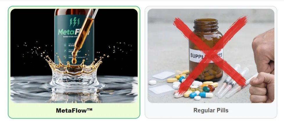 MetaFlow vs Regular Pills