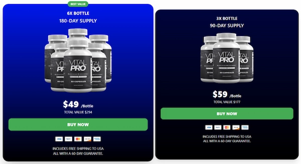 VitalPro Price